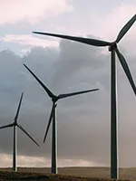 wind turbines