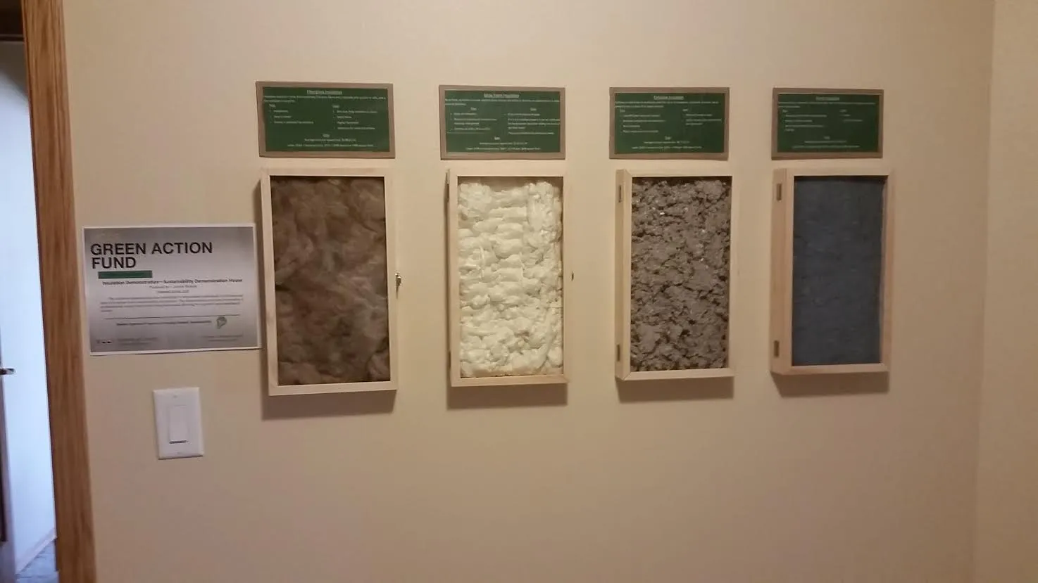 insulation demonstration