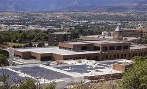 Solar panels on campus 